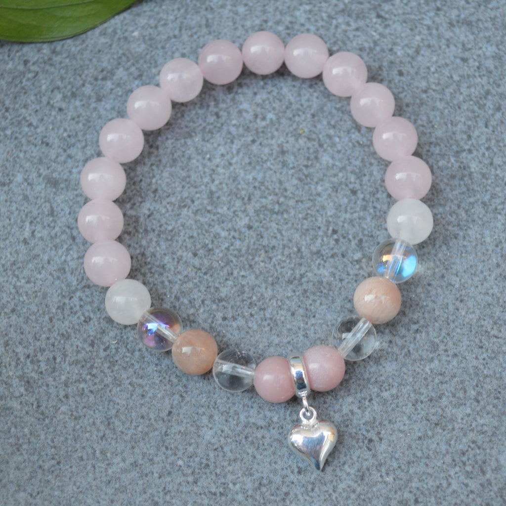 Attracting Love Crystal Healing Bracelet Sugar Oh Honey Honey