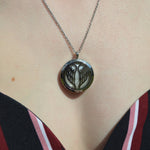 Angel Wing Locket Ashes Necklace
