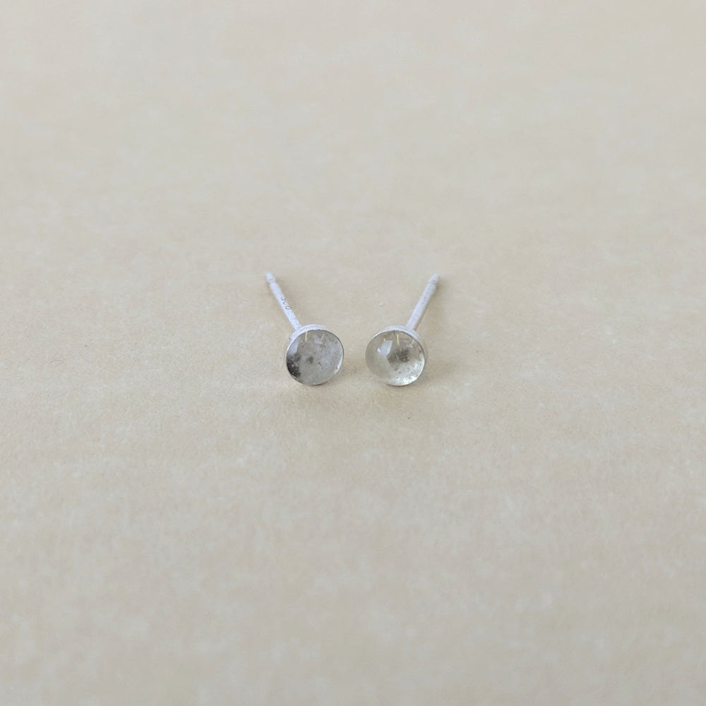 Genuine Lunar Moon Dust Stud Earrings