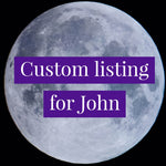Custom Listing for John