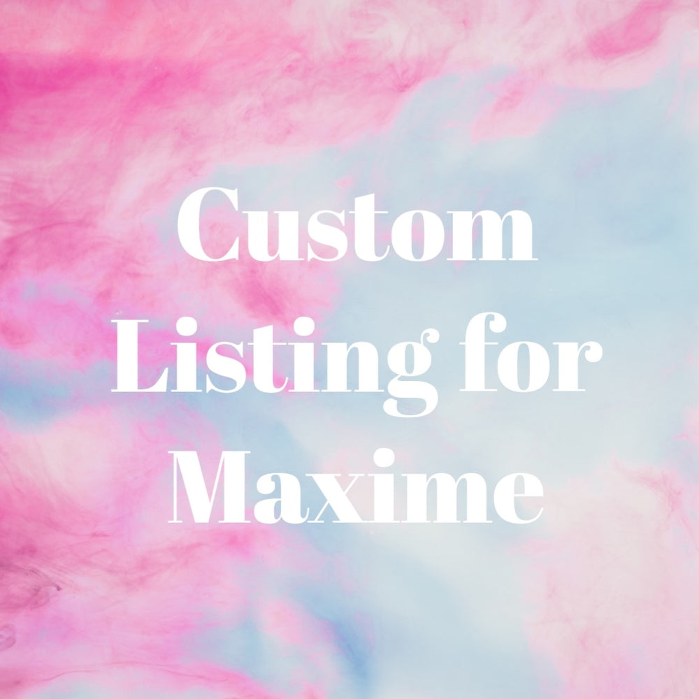 Custom Listing for Maxime