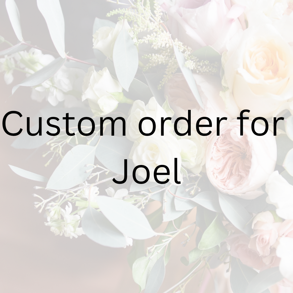 Custom Listing for Joel