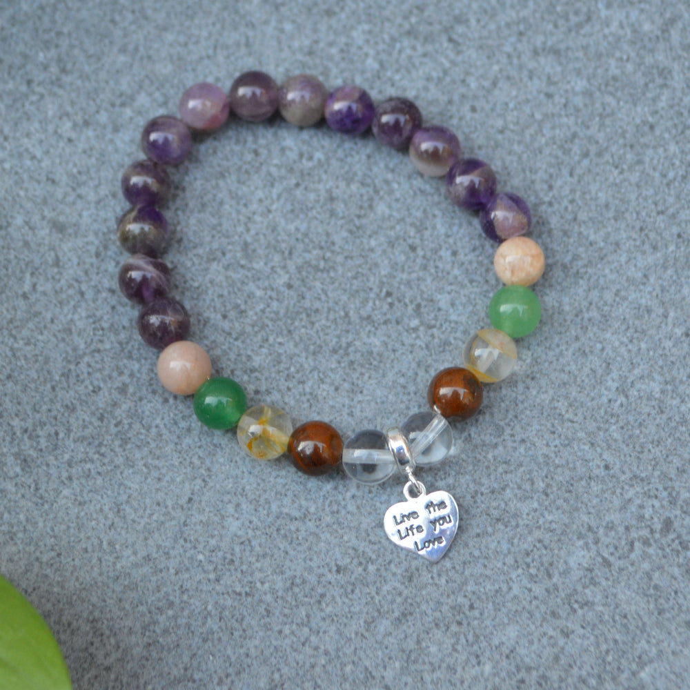 Business Success Crystal Healing Bracelet