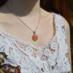 Large Ashes Necklace Hypoallergenic