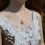 Large Ashes Necklace Hypoallergenic