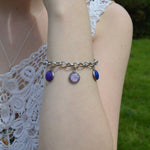 Small Charm Chain Ashes Bracelet Hypoallergenic