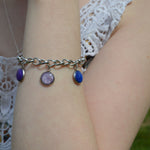 Small Charm Chain Ashes Bracelet Hypoallergenic