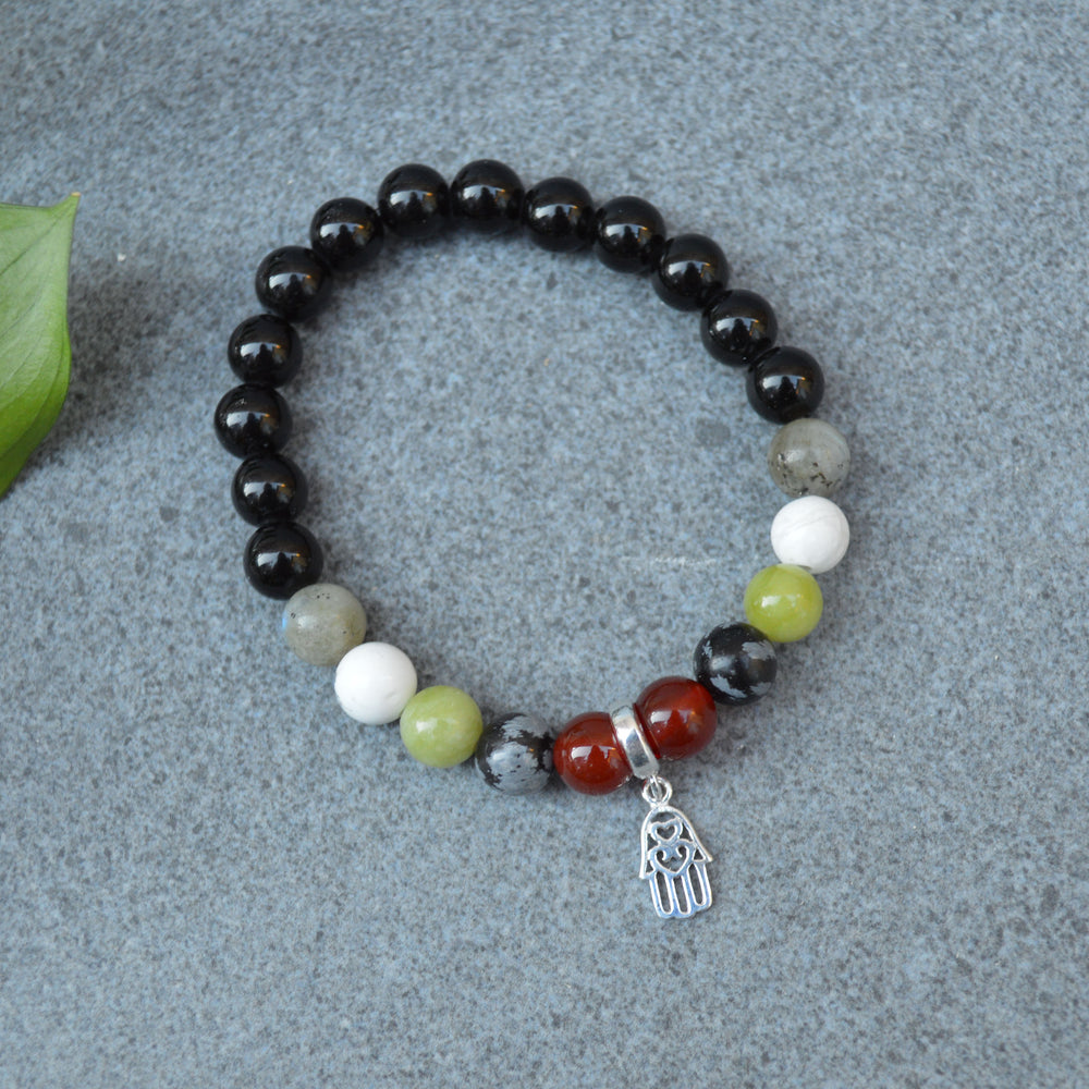 Empath Protection Crystal Healing Bracelet