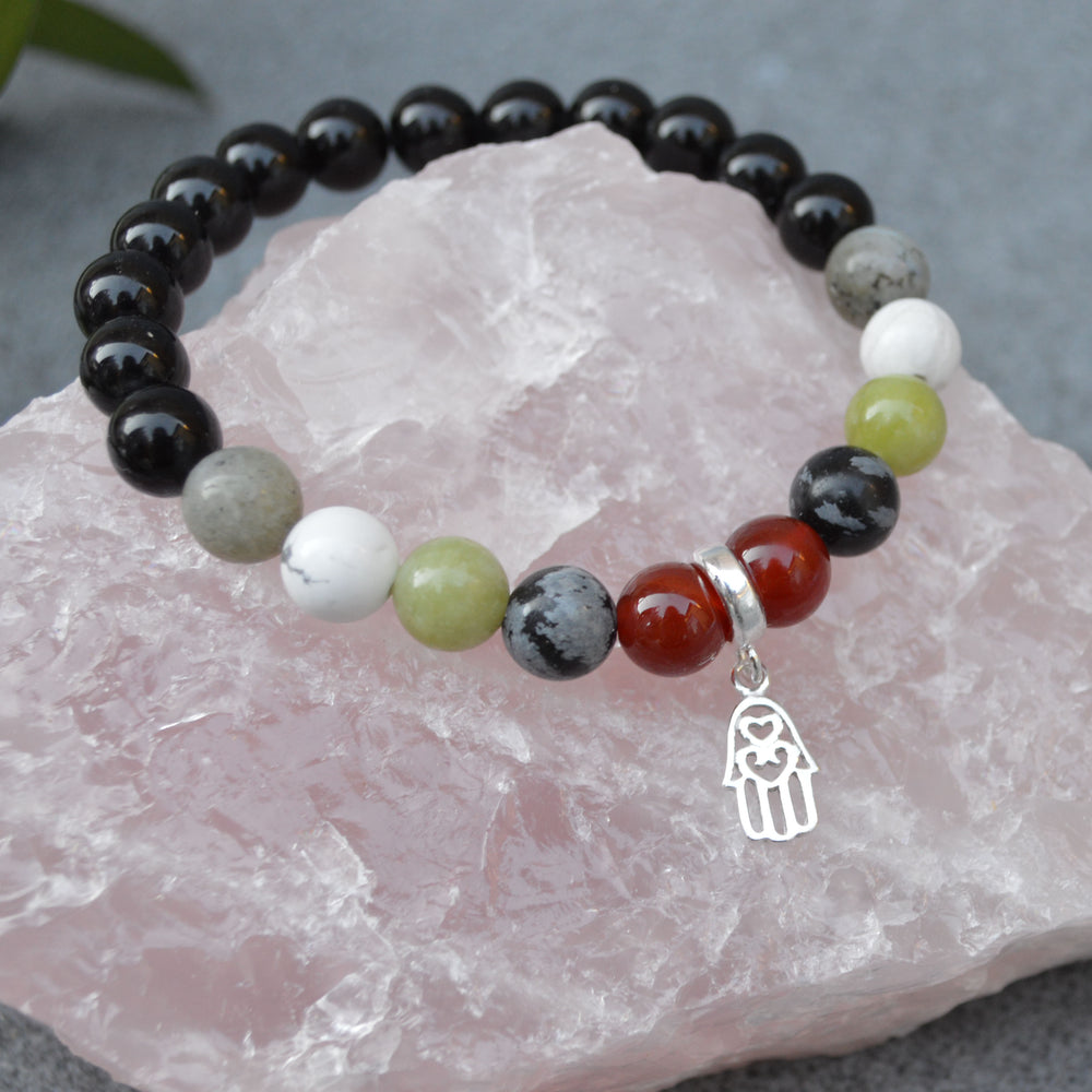 Empath Protection Crystal Healing Bracelet