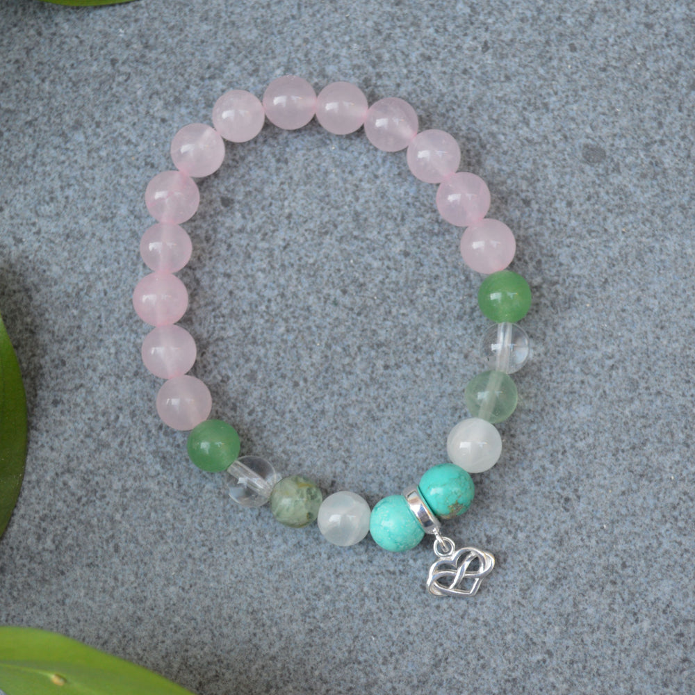 Hormone Balance Support Crystal Healing Bracelet