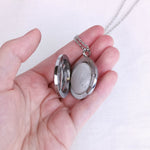 Angel Wing Locket Ashes Necklace