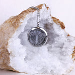 Angel Wing Locket Ashes Necklace