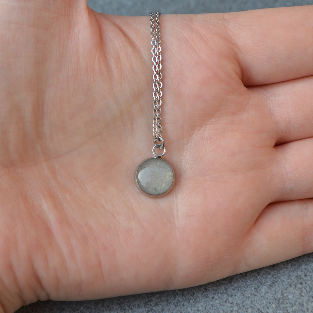 Medium Moon Dust Necklace Hypoallergenic