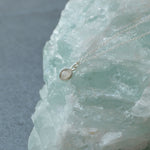 Teeny Moon Dust Necklace Sterling Silver