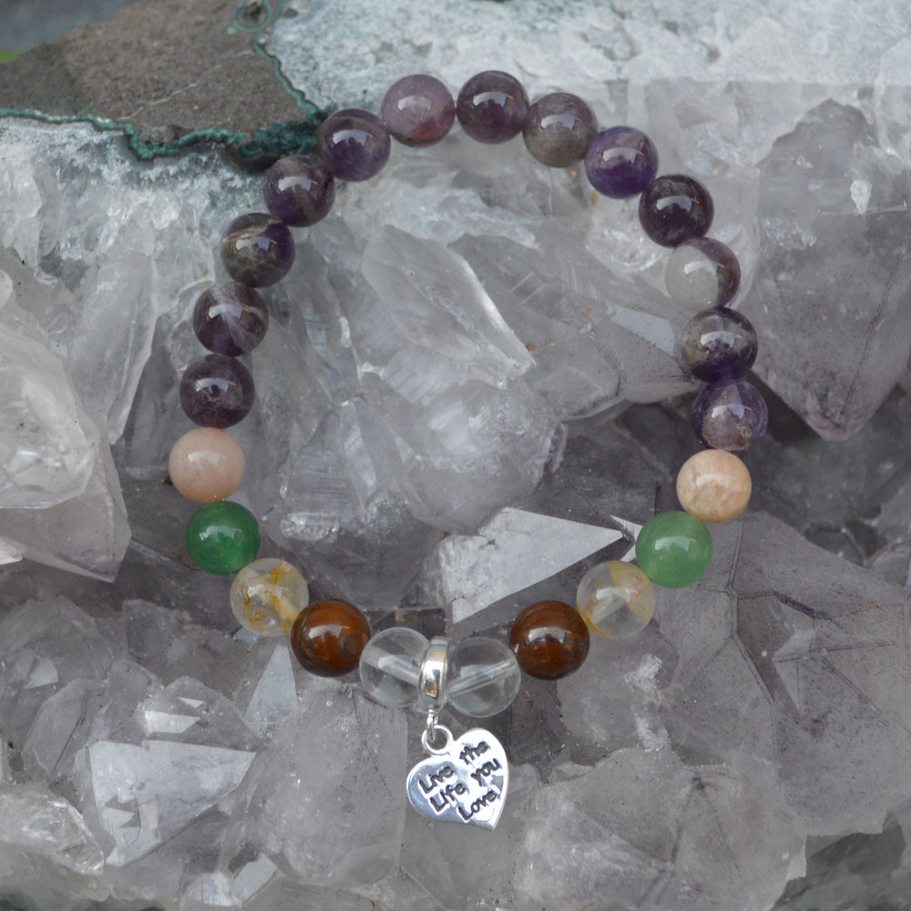 Business Success Crystal Healing Bracelet