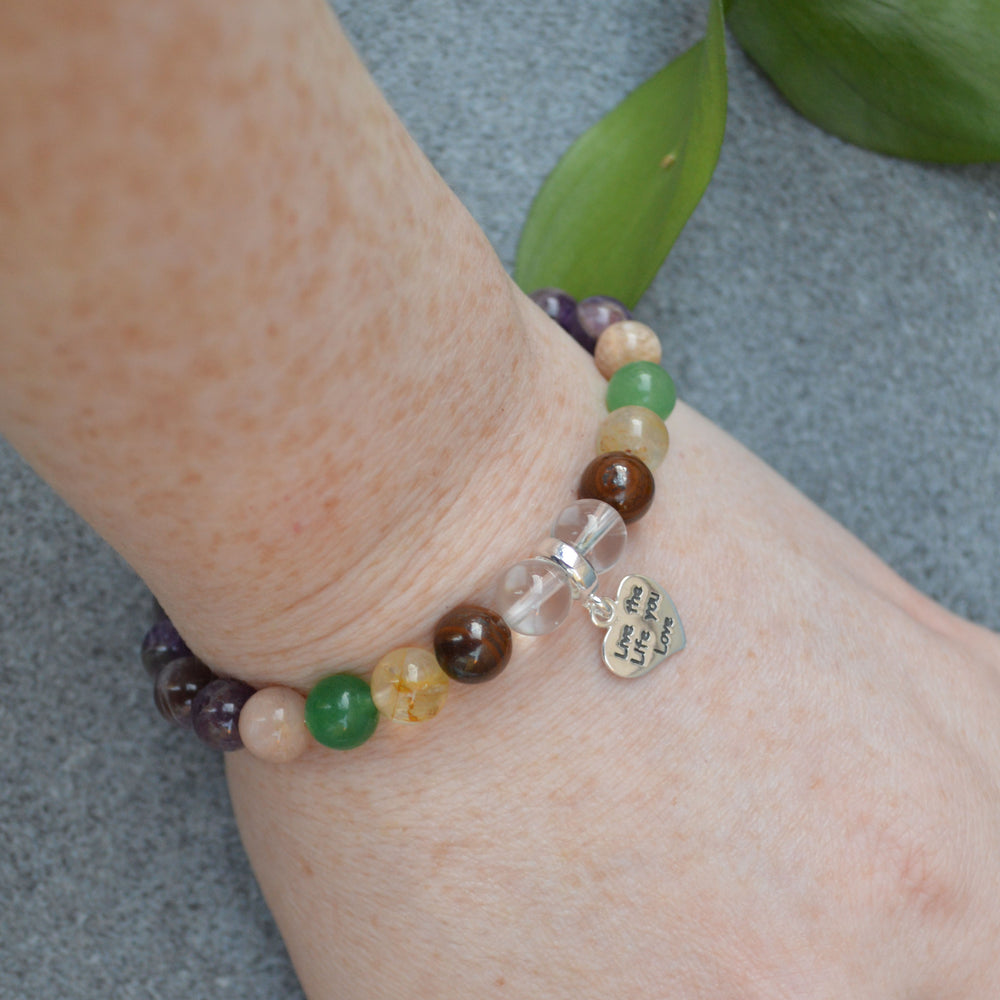 Business Success Crystal Healing Bracelet