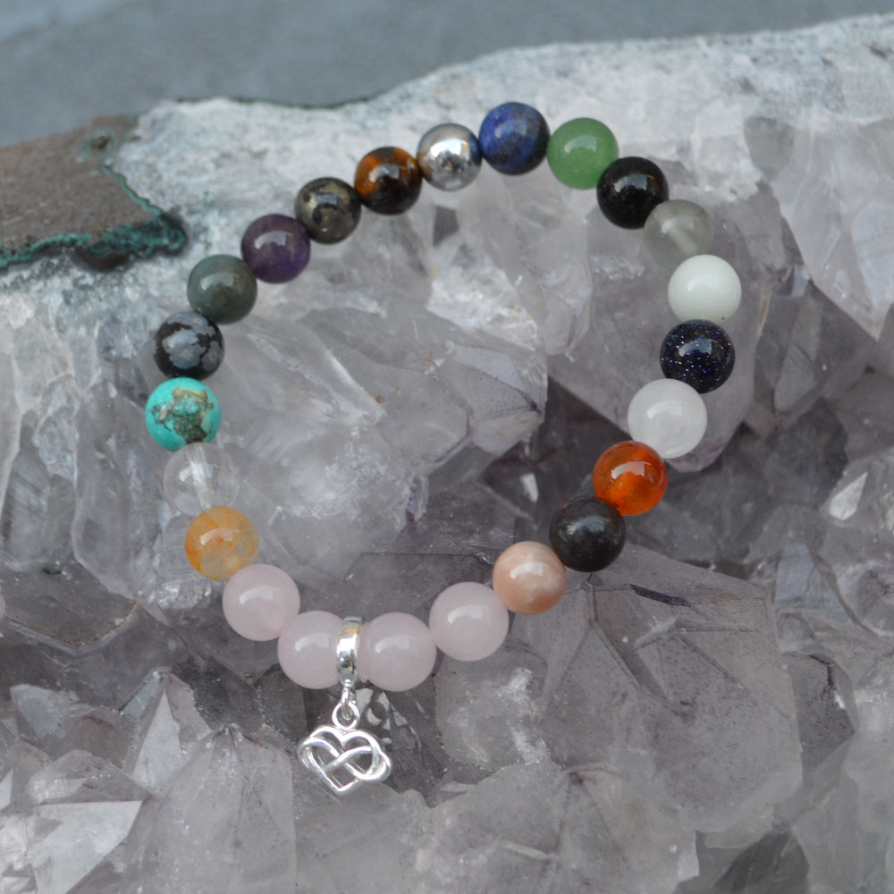 Mind, Body & Spirit Crystal Healing Bracelet