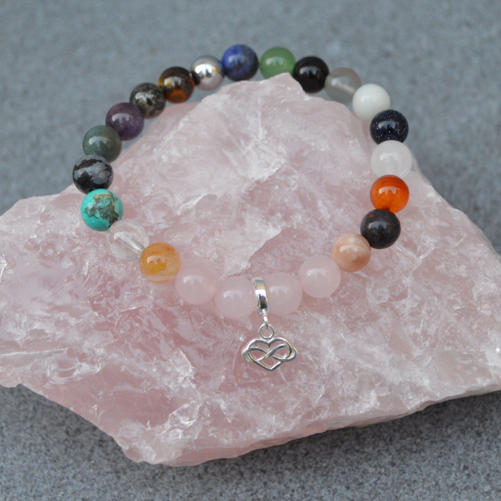 Mind, Body & Spirit Crystal Healing Bracelet