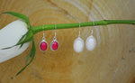 Medium Princess Ashes Dangle Earrings Sterling Silver