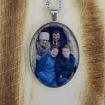 Silver Custom Picture Necklace