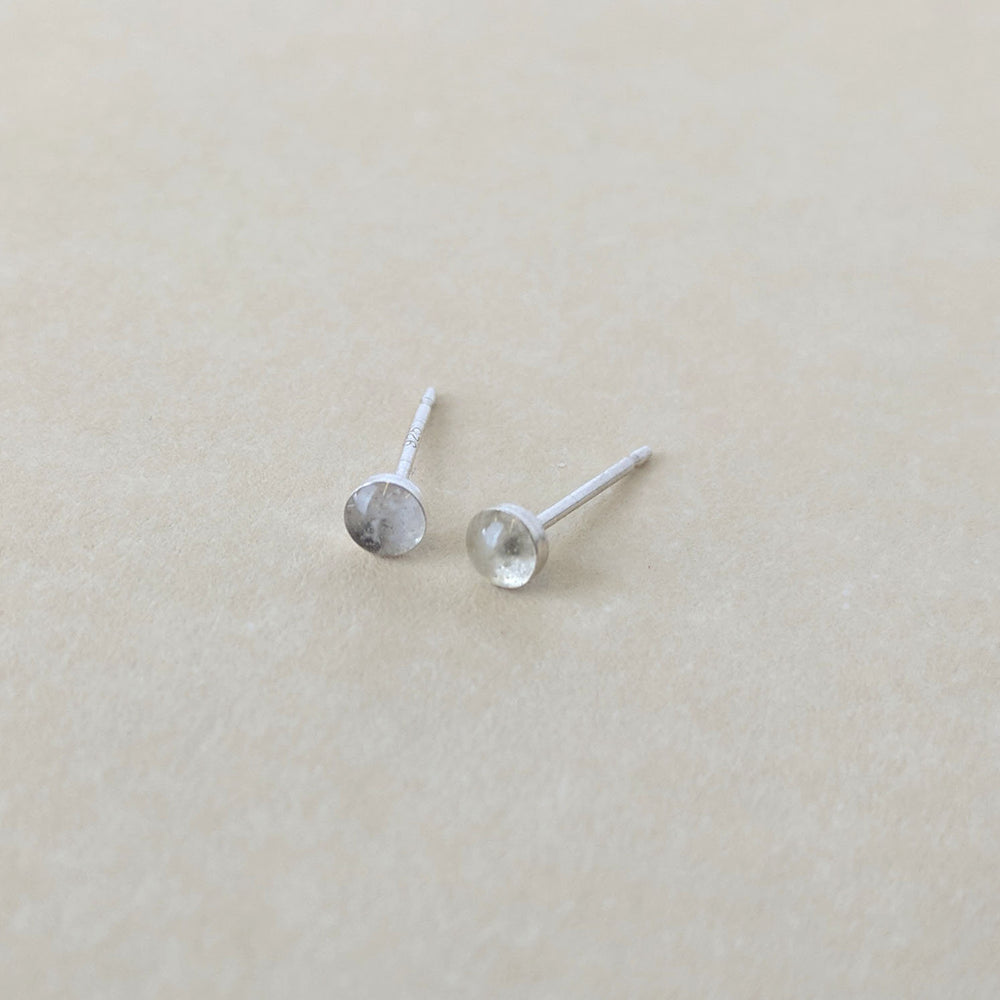 Genuine Lunar Moon Dust Stud Earrings