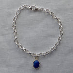 Small Princess Ashes Chain Bracelet Sterling Silver