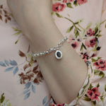 Small Princess Ashes Chain Bracelet Sterling Silver