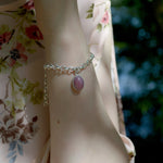 Medium Princess Ashes Chain Bracelet Sterling Silver