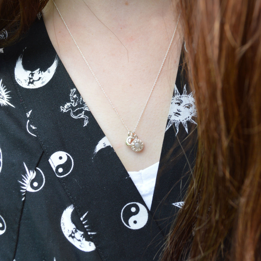 Teeny Moon Dust Princess Necklace