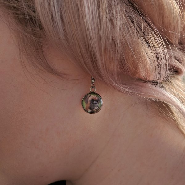 Small Dangled Personalised Earrings